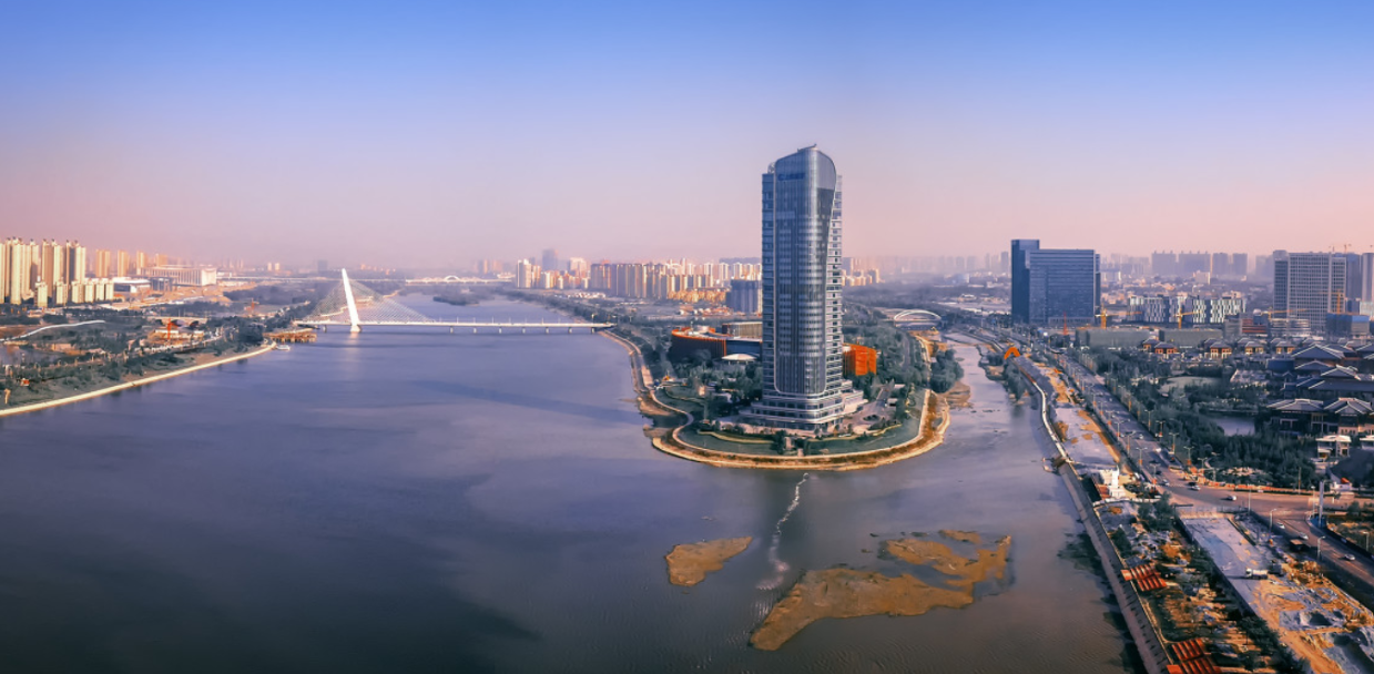 一线河景 纵观世界金融中心,例如纽约华尔街,伦敦金融城,香港中环,再